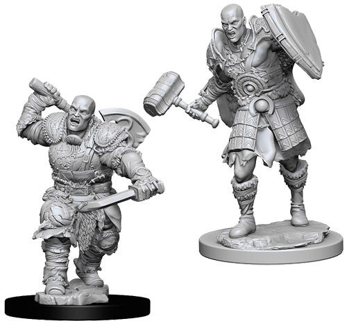D&D Nolzur's Marvelous Miniatures: Unpainted Minis- Wave 7- Male Goliath Fighter